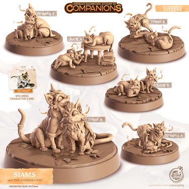 Siams the Siamese Cats